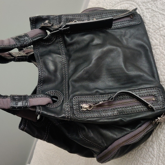 BCBG leather handbag - Picture 4 of 8
